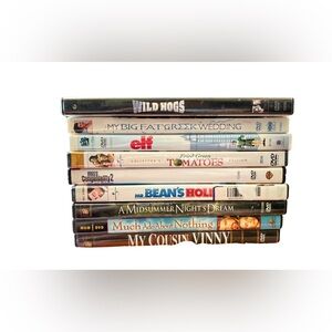 Assorted DVD 9 Movie Collection